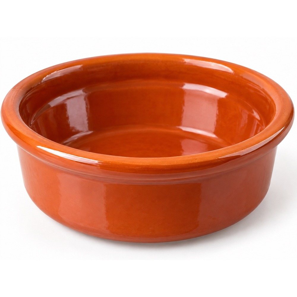 Sur La Table Terracotta Ramekin Dipping Bowl Glazed Orange Made in Portugal